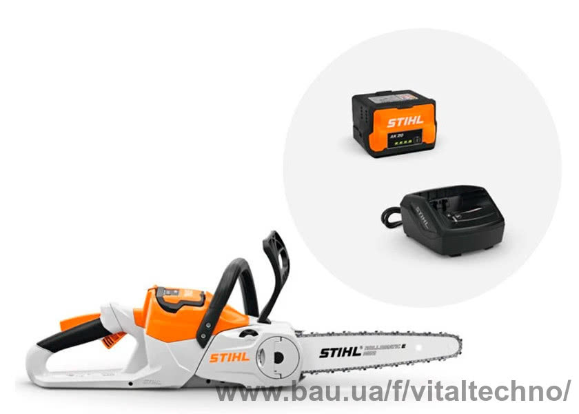 Распродажа: аккумуляторная пила Stihl MSA 60 C-B Set – надежный инструмент по выгодной цене